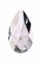 Kristall Tropfen, Bleifreies Glas, H: 50 mm, FS-269