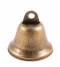 Space Clearing Glocke, Eisen, bronzegefärbt, H: 3,5 cm, ø 3,7 cm, KH-44