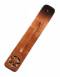 Holzhalter eingravierte Blume, KH-464
