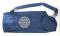 Yoga Tasche mit Blume des Lebens blau Länge 75 cm, YO-15-BL