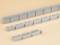 Auhagen 41201 Bahnsteigkanten 6 Stück 241x7 mm 6 Stück 52x7 mm Bausatz H0