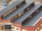 Auhagen 80308 Sheddach rot 4 Segmente BKS Baukastensystem Bausatz H0
