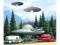 Busch 1010 Ufo mit Beleuchtung fliegende Untertasse Bausatz H0 N TT Z