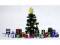 Busch 1140 Weihnachtsgeschenke Set mit Baum Bausatz H0