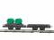Busch 12205 Plattformwagen und Fasswagen zur Feldbahn H0f