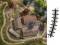 Busch 12332 2 Bogengleise Radius 175 mm 22,5° zur Feldbahn H0f