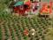 Busch 1265 Erdbeerpflanzen Erdbeere Pflanzen Erdbeeren Bausatz H0