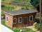 Busch 1394 Holz Gartenlaube Gartenhaus Laube Echt Holz Bausatz H0