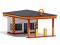 Busch 1419 Minol Tankstelle VEB DDR H0 Bausatz