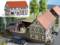 Busch 1530 Land Metzgerei Adler Schlachterei Echt Holz H0 Bausatz
