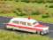 Busch 5611 Cadillac Ambulance mit Blinkleuchte anschlussfertig H0