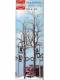Busch 6158 Vier winterliche Platanen Winter H0
