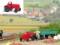 Busch 8361 Traktor Porsche Junior rot Tecker 1:160 N