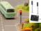 Faller 161840 2 LED-Ampeln mit Elektronik für das Car System Spur H0