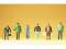Preiser 79111 Passanten mit Polizist 6 Figuren N
