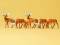 Preiser 79179 Hirsche 6 Figuren Hirsch Rotwild Wild N