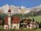Vollmer 42080 Set Alpendorf Kirche St. Andrä Haus Wetterstein Wiesengrund H0
