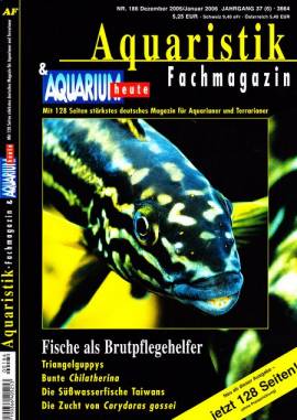 Aquaristik-Fachmagazin, Ausgabe 186 - Bild vergrößern