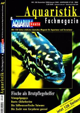 Aquaristik-Fachmagazin, Ausgabe 186 - Bild vergrern 