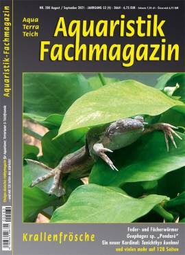 Aquaristik-Fachmagazin, Ausgabe 280 (Aug./Sept. 2021) - Bild vergrern 