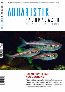 Aquaristik-Fachmagazin, Ausgabe 286 (August/September 22) - Bild vergrern 