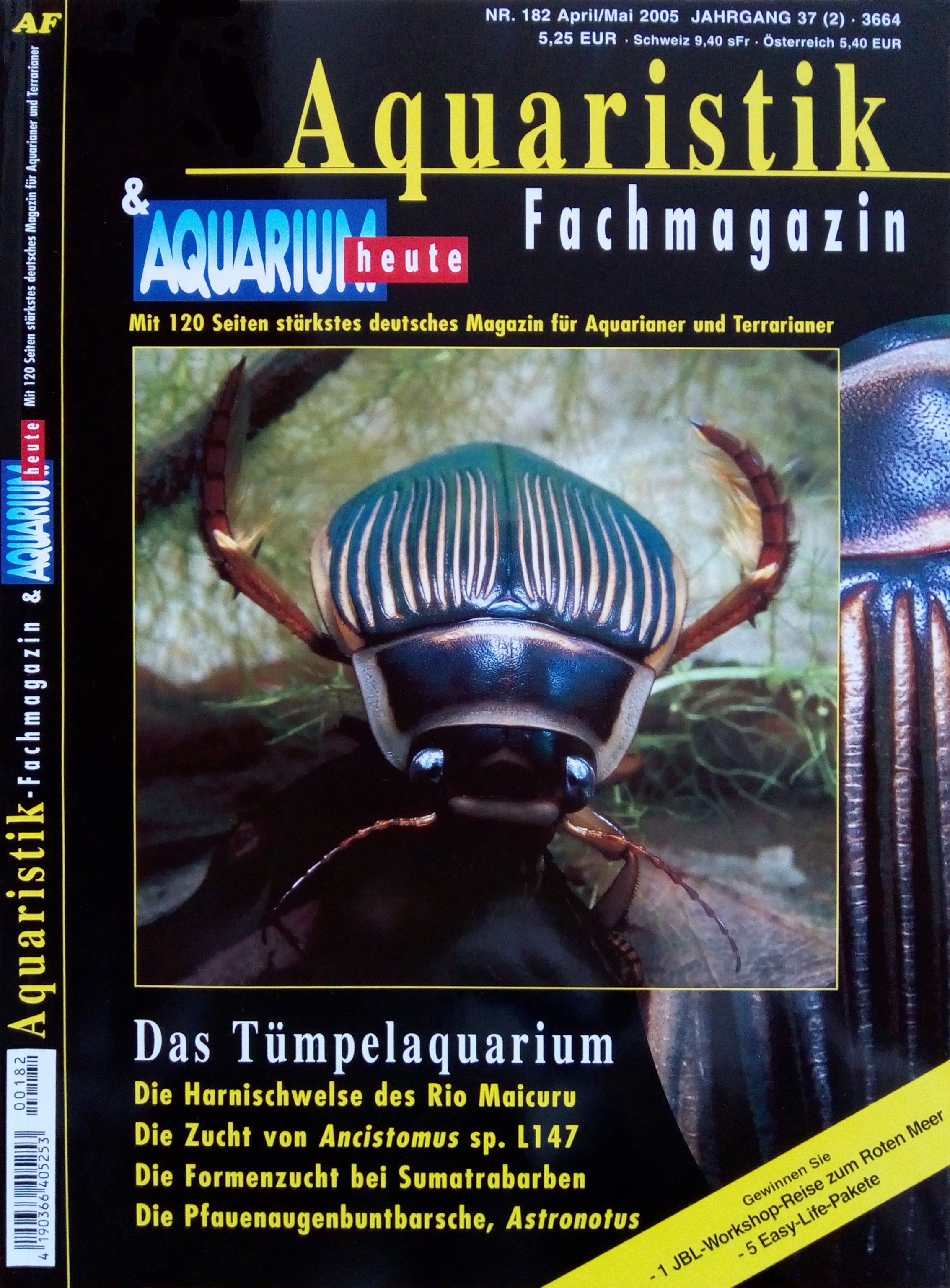 Aquaristik-Fachmagazin, Ausgabe 182