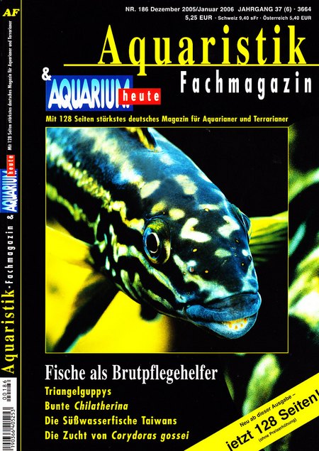 Aquaristik-Fachmagazin, Ausgabe 186