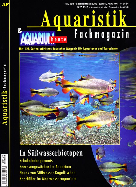 Aquaristik-Fachmagazin, Ausgabe 199 (Februar/März 2008)