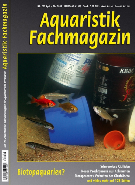 Aquaristik-Fachmagazin, Ausgabe 206 (April/Mai 2009)