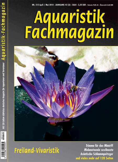Aquaristik-Fachmagazin, Ausgabe 212 (April/Mai 2010)