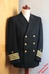 Pos. 152_0015: US Navy Dress Blue Jacke Offizier US-Gr. 43R (gebraucht)